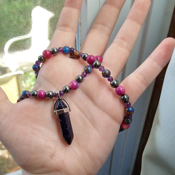 Mother & Maiden Original Jewelry - Element Necklace: Luminous Galaxy